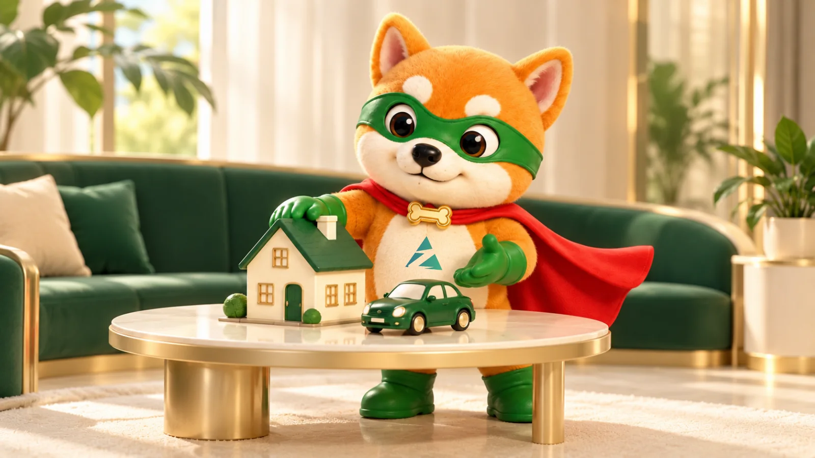 XiaoAn discusses home and auto insurance options with simple models.